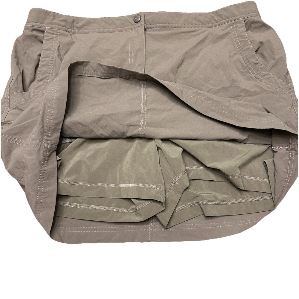 LL Bean Women's size 18 Reg Water-Repellent Comfort Trail Skort‎ Mid-Rise 290595 - Picture 3 of 7